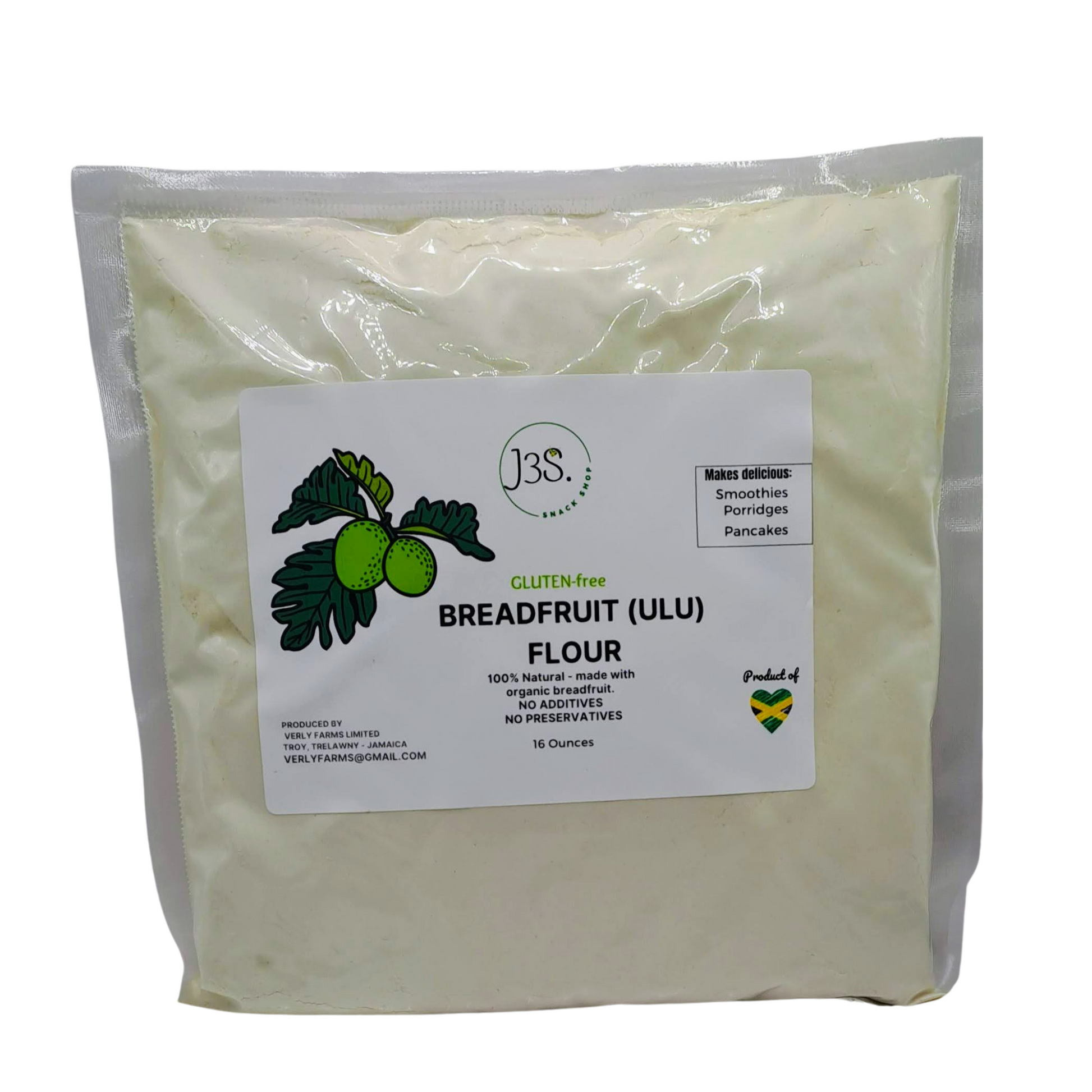 Jamaican breadfruit flour