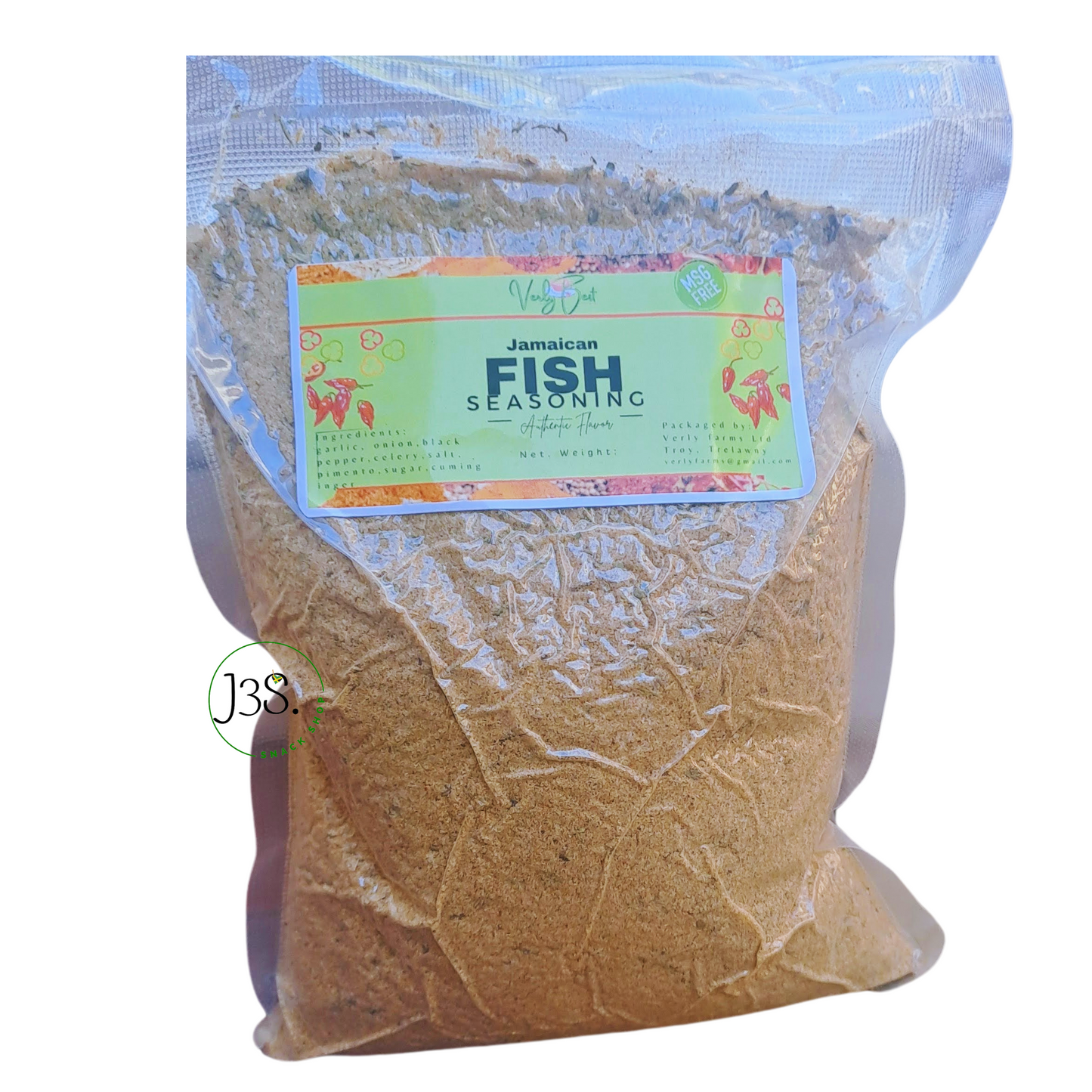 Jamaican Fish Seasoning (MSG - Free)